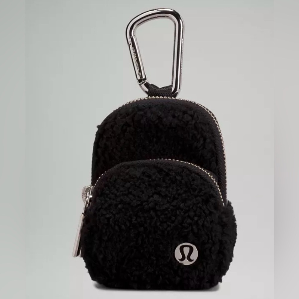 Lululemon Nano Clip-On Backpack Fleece / Bag Charm